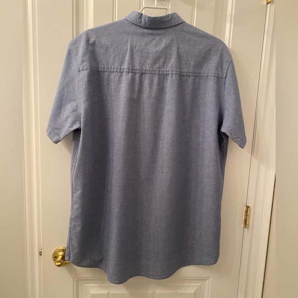NWOT MEN’S SIZE XL ECKO UNLIMITED SHORT SLEEVE BUTTON DOWN SHIRT IN BLUE - Picture 6 of 8